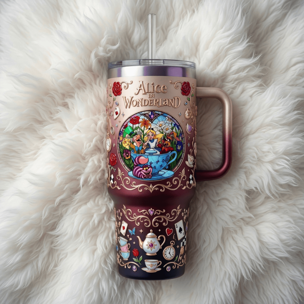 Premium ALW 40oz Tumbler With Handle TNSM