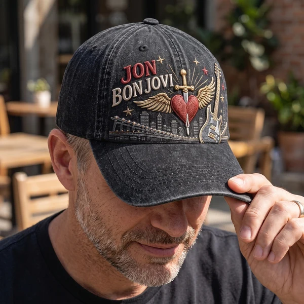 BJO Guitar Skyline Distressed Denim Cap