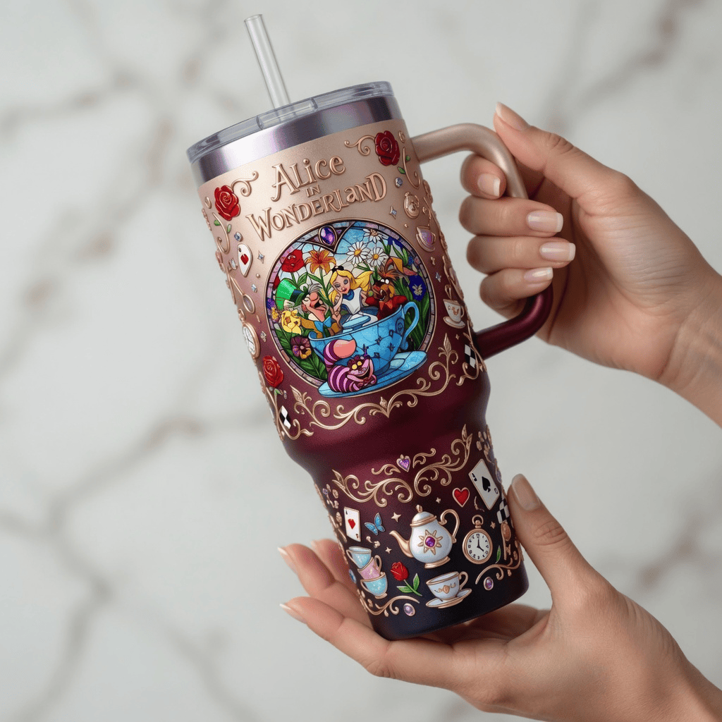 Premium ALW 40oz Tumbler With Handle TNSM
