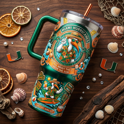 MHC 40oz Tumbler With Handle LNTH