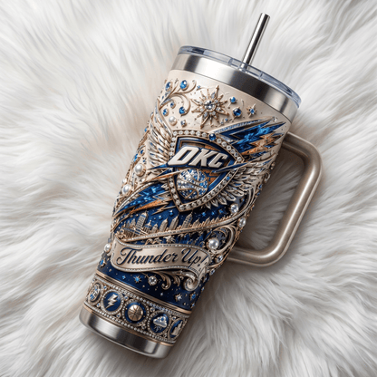 Premium OCT 40oz Tumbler With Handle TNSM