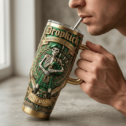 DKMP Premium 40oz Tumbler With Handle HTTT