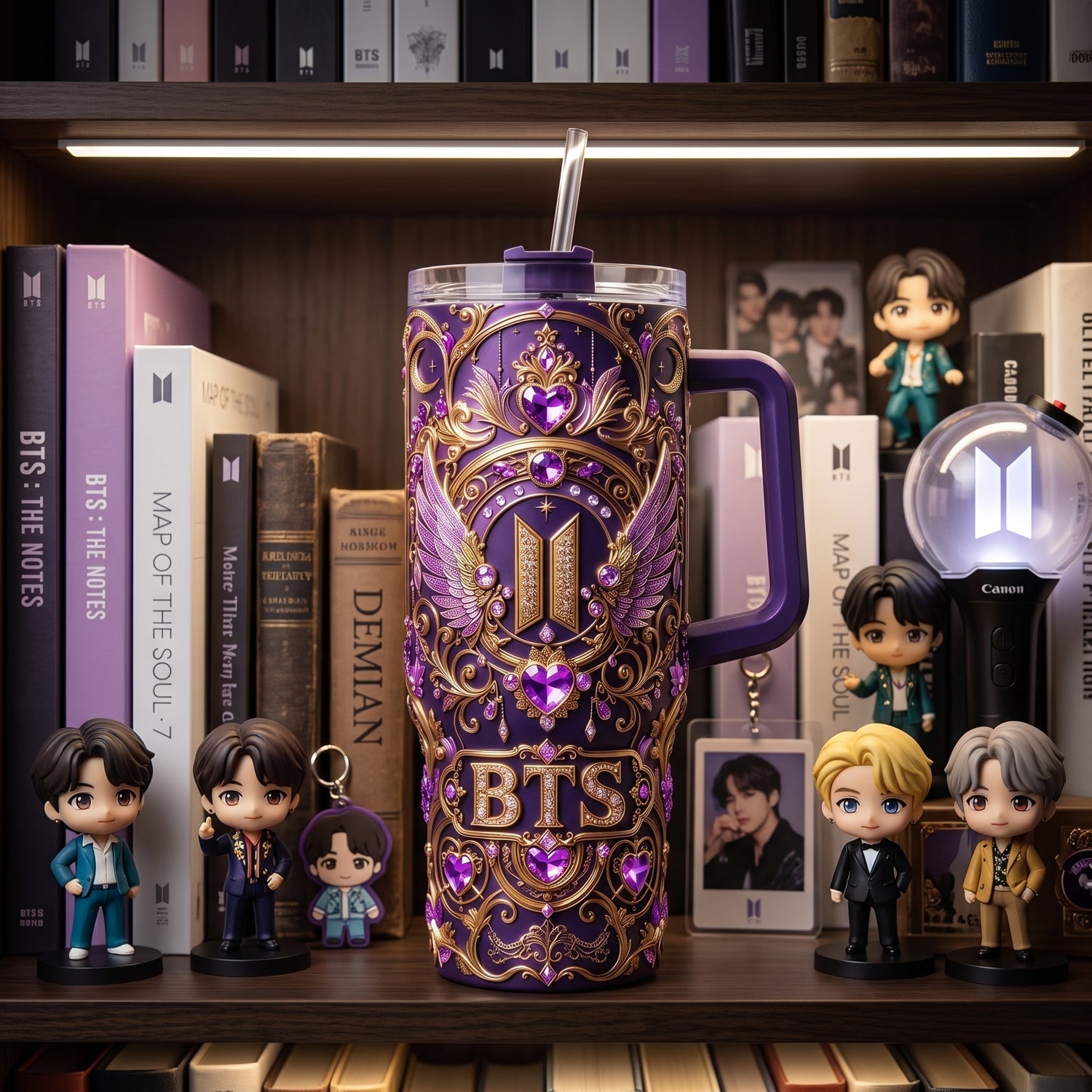BTS 40oz Tumbler With Handle V2N87