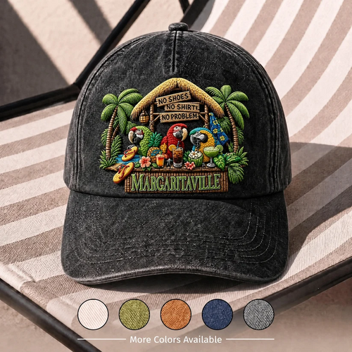 JBU Tropical Island Distressed Cap