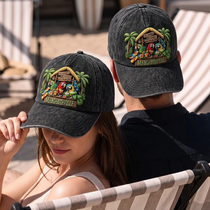 JBU Tropical Island Distressed Cap