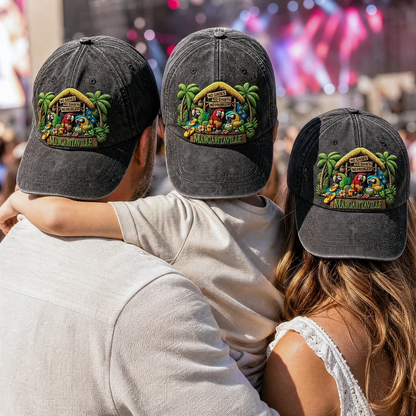 JBU Tropical Island Distressed Cap
