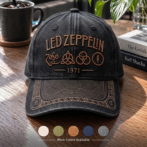 LZE 1971 Sacred Symbols Distressed Cap