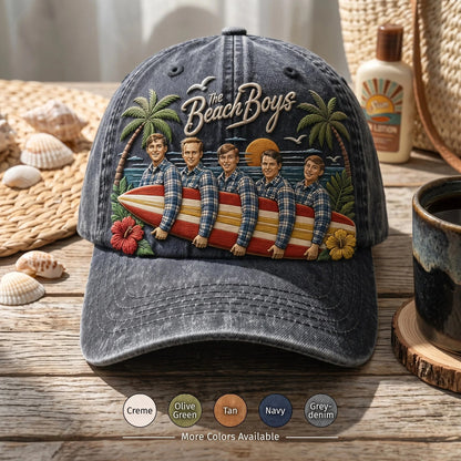 TBB Coastal Surf Distressed Denim Cap