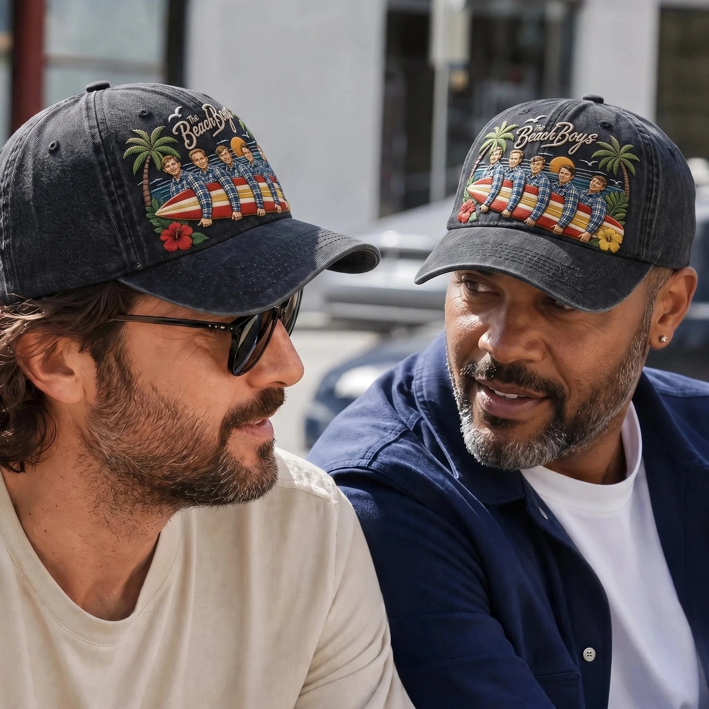 TBB Coastal Surf Distressed Denim Cap