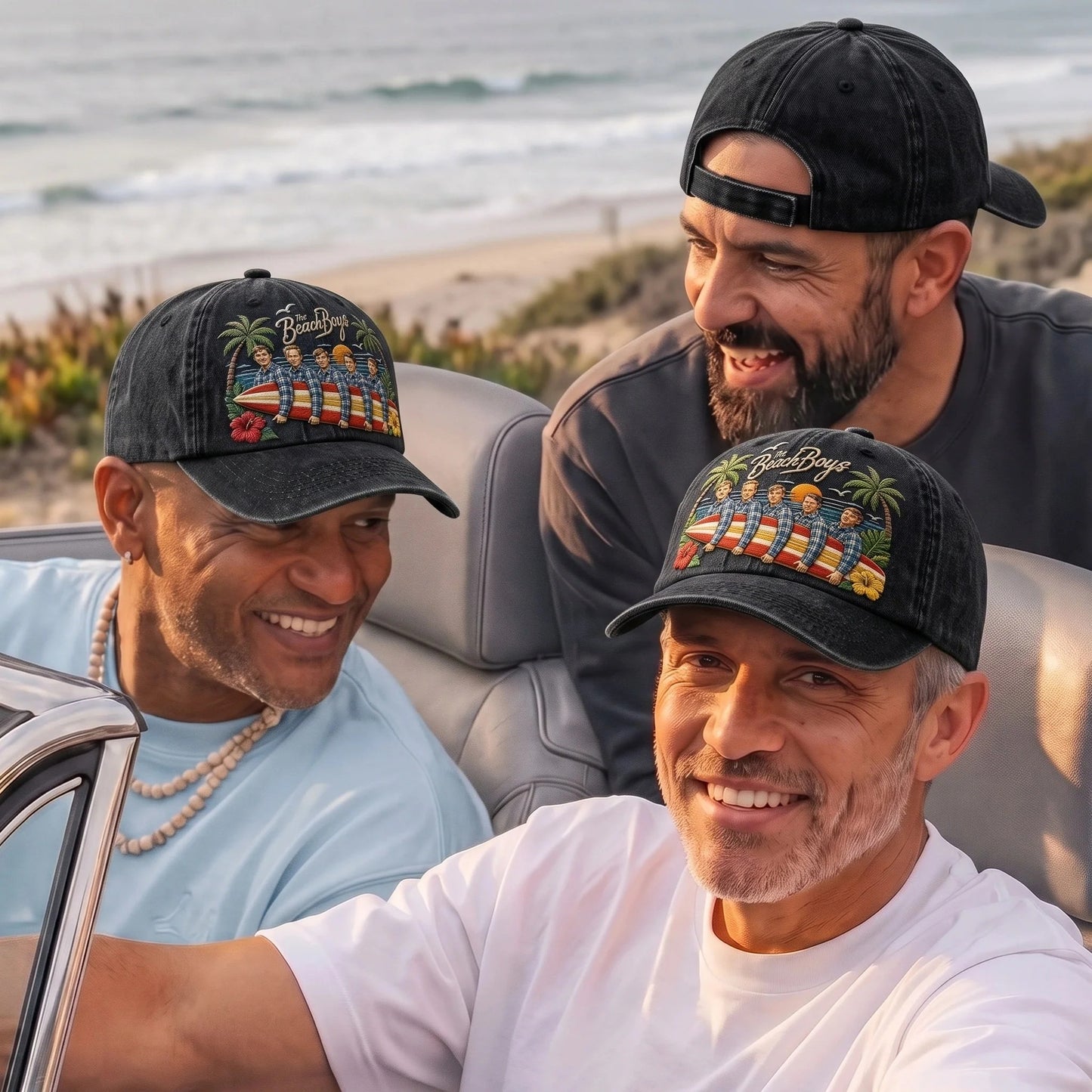 TBB Coastal Surf Distressed Denim Cap